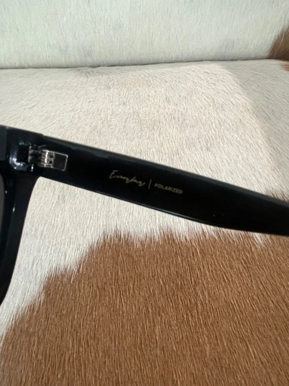 Z Supply EVERYDAY Black Oversized Cat-Eye Sunglasses